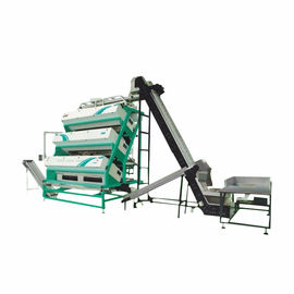 High Capacity Tea Color Sorter , Four Layer CCD Color Sorter Machine
