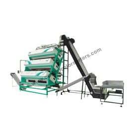 Four Layer Tea Colour Sorter , Labor Saving CCD Color Sorter Machine