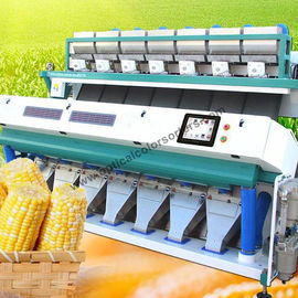 Intelligent Grain Color Sorter , RGB CCD Optical Sorting Machine