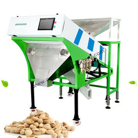 One Key Automatic Nuts Color Sorter , Professional Colour Sorting Machine