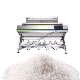 Titanium Steel Food Sorting Machine , One Key Intelligent Salt Color Sorter