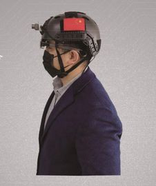 Smart Non Contact Infrared Thermometer Helmet Type For Highway Junctions