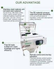 Sea Food Color Sorting Equipment With Intelligent Operating System