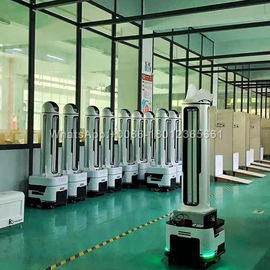 Disinfectant Spray Kill Coronavirus Pathogens UV Light Robot