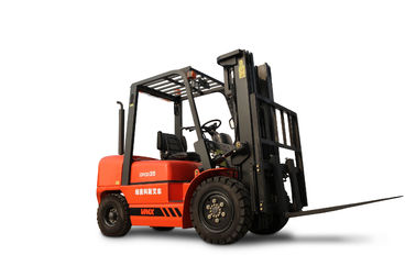 3 ton capacity diesel engine forklift truck CPCD30 with closed cabin with air condition ISUZU Mitsubishi engine optional