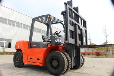 CPCD70 7 Ton Fork Lift Trucks Max Lifting Height 6000mm Big Forklift Truck
