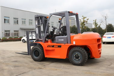 6000mm Max Lifting Height 8 Ton Forklift Truck For Warehouse 1 Year Warranty