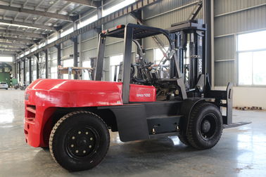 Heavy Duty Diesel Forklift Truck CPCD100 175mm Fork Width 1220mm Fork Length