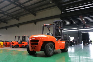Heavy Duty Diesel Forklift Truck CPCD100 175mm Fork Width 1220mm Fork Length