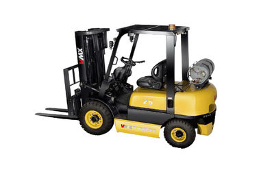 Optional Color Gasoline LPG Forklift 2.5 Ton Automatic Transmission