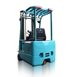 AC 1.0 -1.5 Ton Three Wheel Electric Forklift 24V Battery Powered Forklift Truck