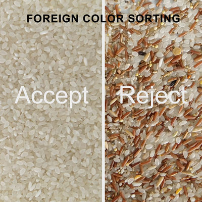 Mini Fresh Rice Color Sorter Mobile control remote operation Mini fresh rice color sorting machine