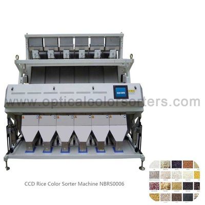 Grain Processing CCD 6 Chutes Rice Color Sorter