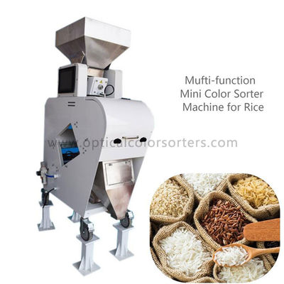Ccd Camera 0.8Mpa 500kg/H 0.8kw Rice Color Sorter