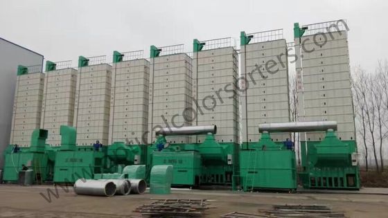 Food Crops Batch Type 10.6kw 15T Maize Drying Machine