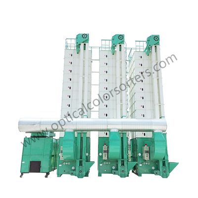 220V 50Hz Batch Type Circulating 15T Rice Paddy Dryer