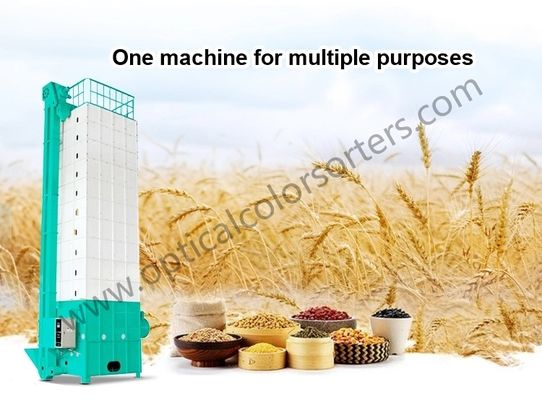 Low Temperature Circulating Grain Dryer 15 Tons Stainless Steel Rice Dryer