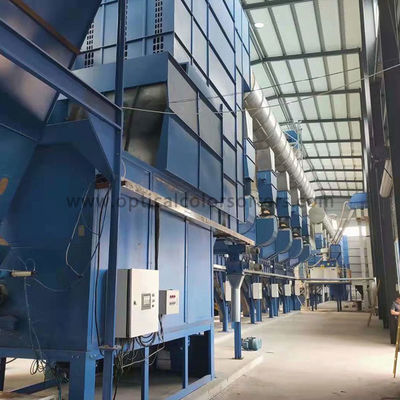 30 Ton Rice Grain Dryer Machine Low Speed Auger Type For Rice / Wheat