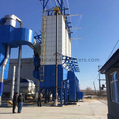 30 Ton Rice Grain Dryer Machine Low Speed Auger Type For Rice / Wheat