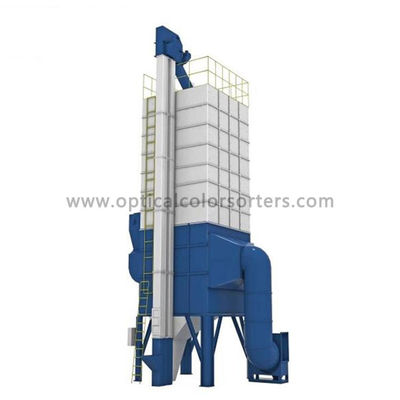 30 Ton Rice Grain Dryer Machine Low Speed Auger Type For Rice / Wheat
