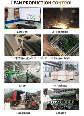 High Accuracy Green Coffee Bean Optical Sorting Machine With Cloud Interconnection System