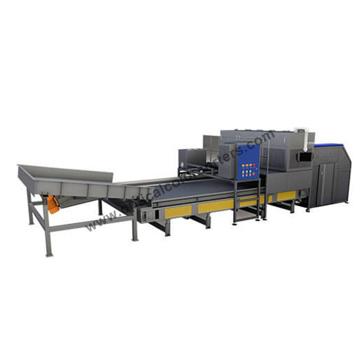 NIR Automatic Plastic Color Sorter High Efficiency For PET Bottle Recycling