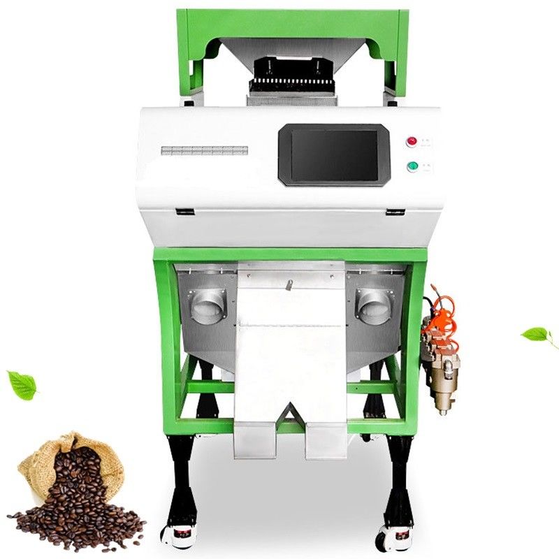 Cost Efficiency Coffee Bean Color Sorter , Intelligent Mini Color Sorter