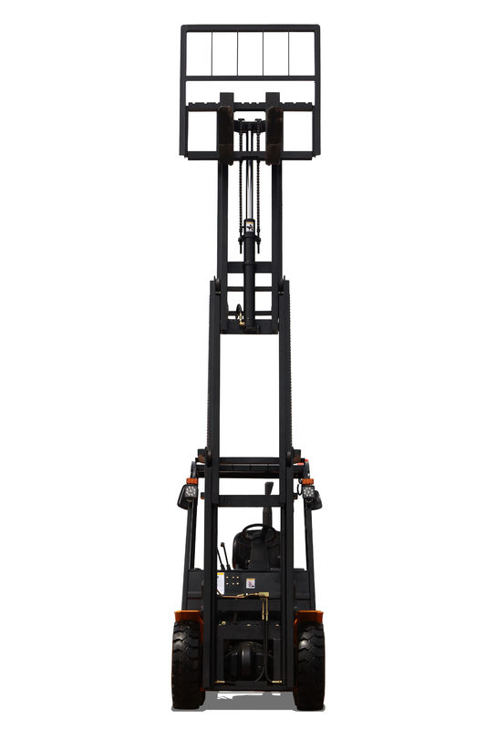4 Ton Diesel Reach Truck Forklift Without Cabin , Small Forklift Truck ISO CE