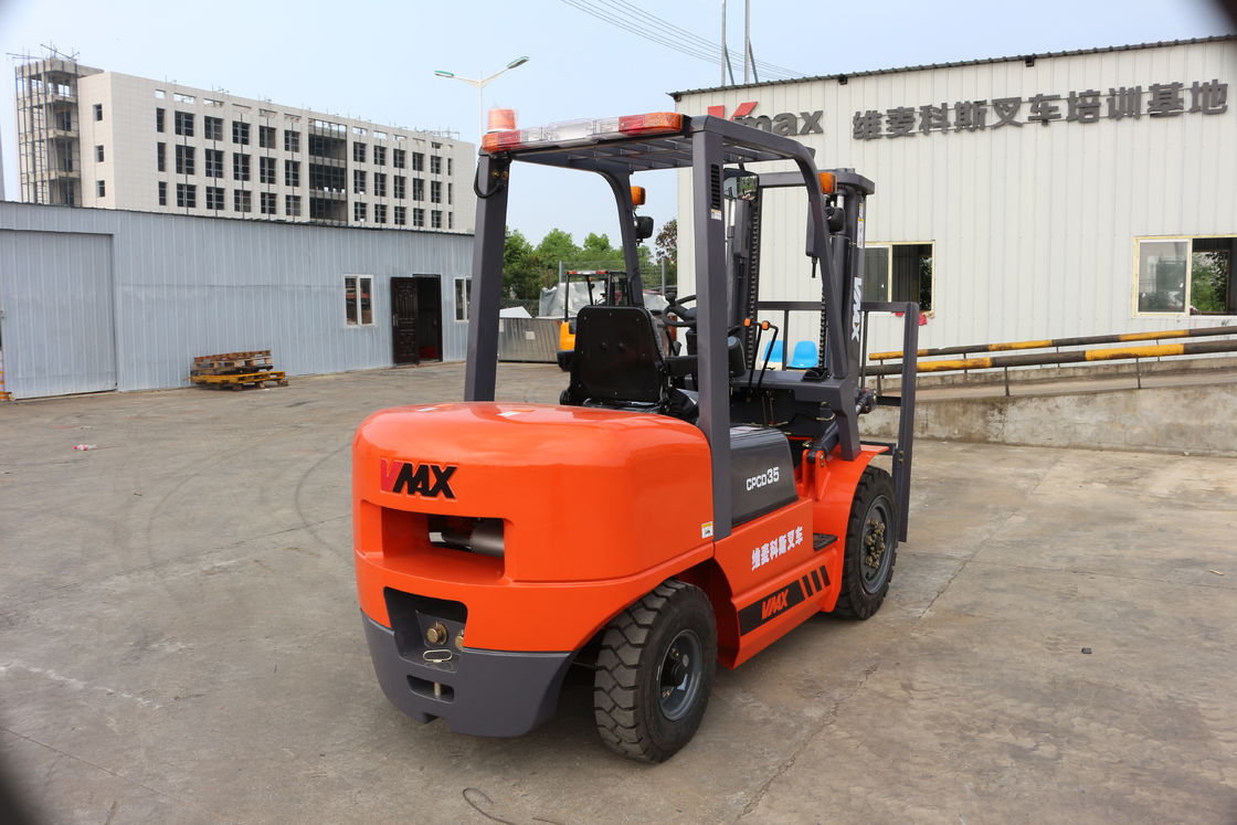 CPCD35 Multi Color 2693 * 1225 * 2105mm Heavy Duty Forklift Truck