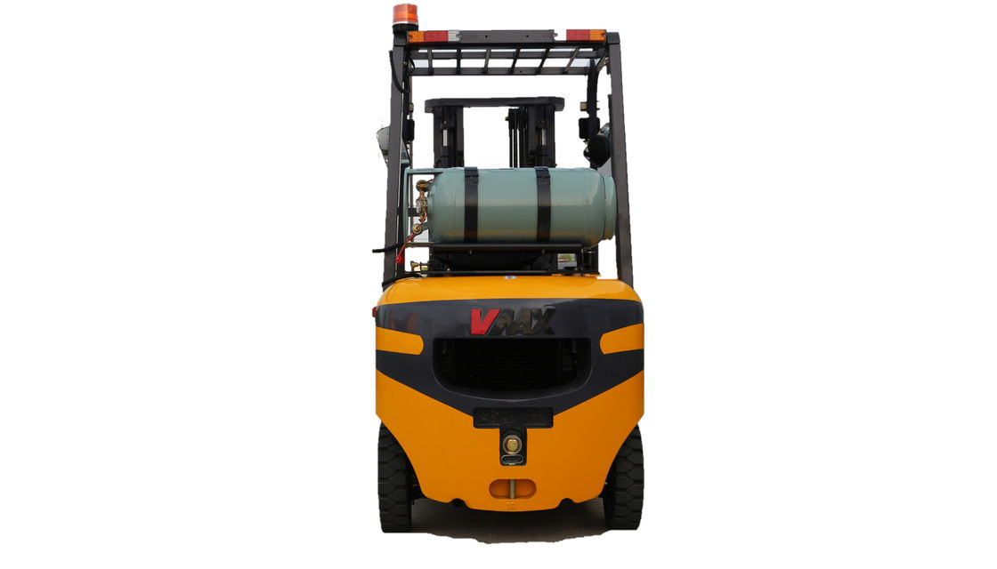 3 Ton 4.5m 3 Starge Free Full Mast Hand Operated Forklift Isuzu Engine